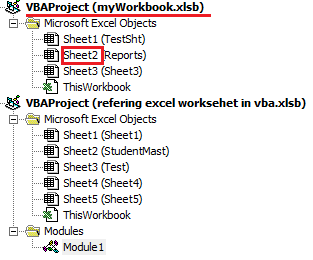 refer worksheet by code name present in other workbook