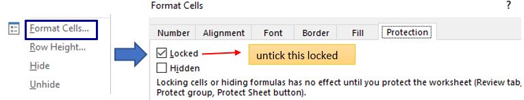 format cells in excel