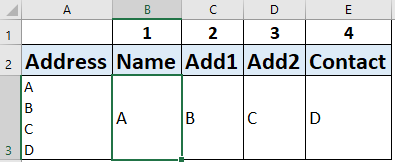 split multiple lines using formula3