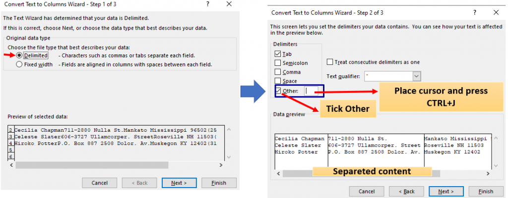 how-to-split-multiple-lines-in-a-cell-in-excel-templates-printable-free