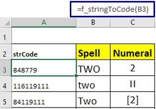 string to code vba udf