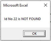 Vlookup VBA code error handling