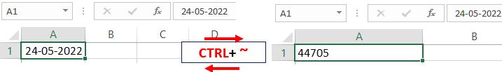 Date shown as number issue in Excel